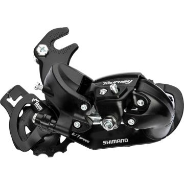 Shimano Tourney Ty300 Achterderailleur 6/7-speed Met Haak Zwart