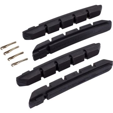 Shimano Remblokrubbers M70r2 Velgrem Rubber Zwart 4 Stuks