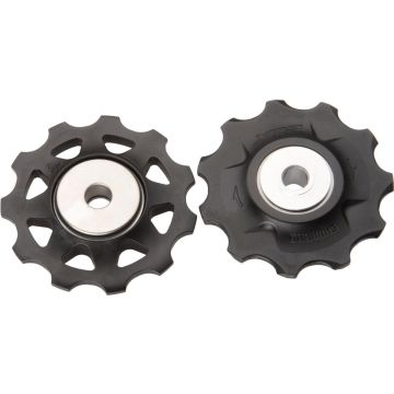 Shimano Derailleurwielset Xtr Rd-m980 Staal 10s Zwart 2 Stuks