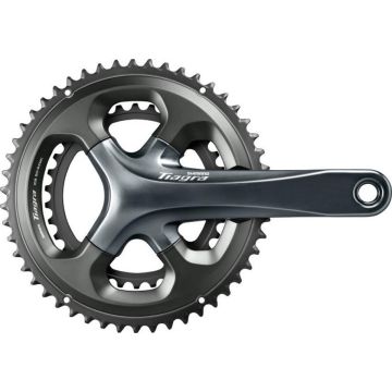 Crankstel 2 x 10 speed Shimano Tiagra FC-4700 - 172,5/52-36 holle as - zwart