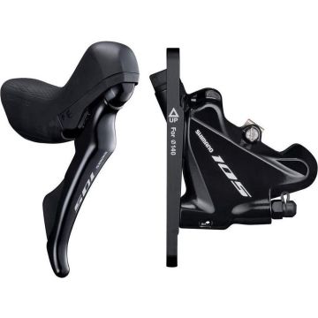 Shimano Schijfremset 105 Br-r7020 Achter Aluminium Zwart