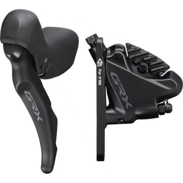 Shimano Schijfremset Grx St-rx600 Links Voor 3 Vinger Zwart