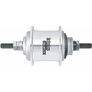 Sturmey Archer Naaf Srf3 Achter 36 Gaats 3sp Aluminium Zilver