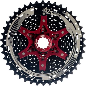 Cassette Sunrace CSMS8 11 speed - 11-42T - zwart