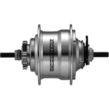 Sturmey Archer Achternaaf Rx-rk5 5v Schijfrem Staal Zilver