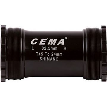 CEMA Bracketas T45 SRAM GXP-RVS -zwart