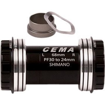 CEMA Bracketas PF30 Interlock SRAM GXP-Keramisch-Zwart