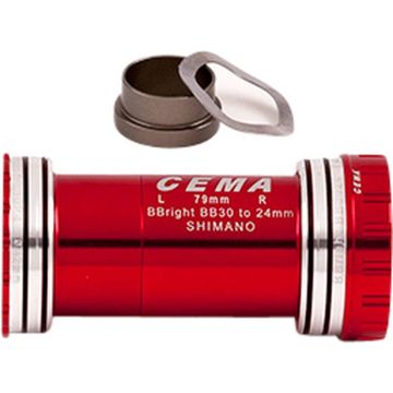 CEMA Bracketas BBright42 Int. SRAM GXP-Keramisch-Rood