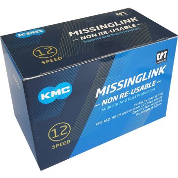 KMC Sluitschakel MissingLink 12NR EPT zilver 5.2mm 12v (40)