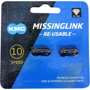 KMC - 10R DLC Missinglink 2 Stuks