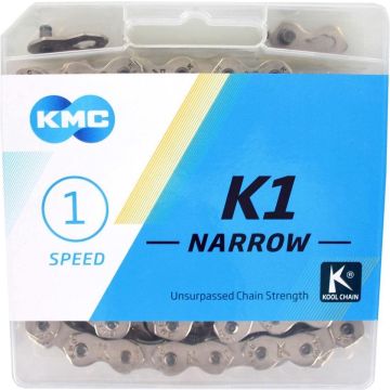 KMC ketting K1 3 32 narrow silver 100s