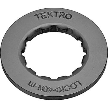 Lockring Tektro voor Centerlock remschijf - steekas ø15-20mm -staal