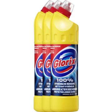 Glorix Bleek Original - 3 x 750 ml - Toiletreiniger - Voordeelverpakking