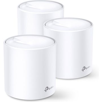 TP-Link Deco X60 - Mesh WiFi - Wifi 6 - AX5400 - 3-pack - 2022