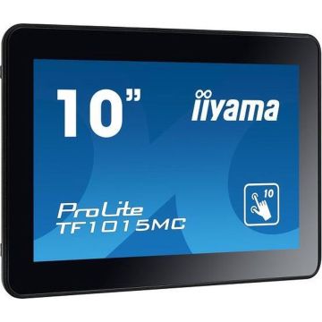 iiyama TF1015MC-B2 touch screen-monitor 25,6 cm (10.1") 1280 x 800 Pixels Multi-touch Zwart