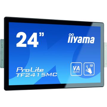 iiyama ProLite TF2415MC-B2 touch screen-monitor 60,5 cm (23.8") 1920 x 1080 Pixels Multi-touch Multi-gebruiker Zwart