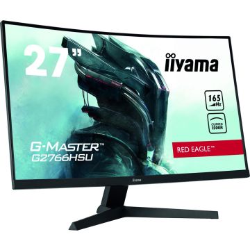 Iiyama G-Master Red Eagle G2766HSU-B1 - Full HD VA Curved 165Hz Gaming Monitor - 27 Inch