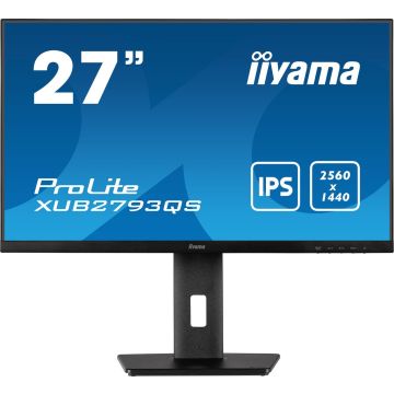 Iiyama ProLite XUB2793QS-B1 - LED-Monitor - 27" IPS - 2560 x 1440 WQHD