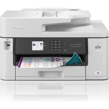 Brother MFCJ5340DWE Multifunctionele inkjetprinter (kleur) A4 Printen, scannen, kopiëren, faxen ADF, Duplex, LAN, USB,
