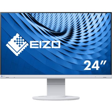 EIZO EV2460-WT LED-monitor 60.5 cm (23.8 inch) Energielabel B (A - G) 1920 x 1080 Pixel Full HD 5 ms VGA, DVI, DisplayPort, HDMI, Hoofdtelefoon (3.5 mm