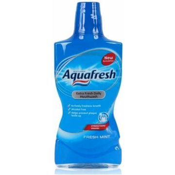 Aquafresh Mondwater - Fresh Mint - 500 ml