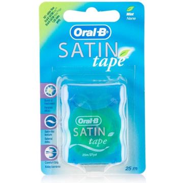 Oral B - Satin Tape Mint - Dental Floss 25 M