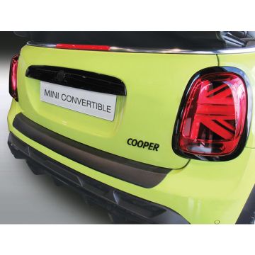 ABS Achterbumper beschermlijst passend voor Mini Cooper Cabrio (F57) Facelift 2021- Zwart