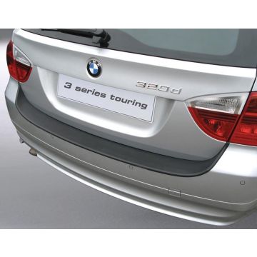 RGM ABS Achterbumper beschermlijst passend voor BMW 3-Serie E91 Touring 2005-2008 excl. M Zwart