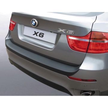 RGM ABS Achterbumper beschermlijst passend voor BMW X6 E71 5/2008-3/2012 Zwart