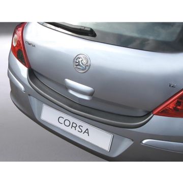 RGM ABS Achterbumper beschermlijst passend voor Opel Corsa D 3 deurs excl. VXR/GSi/OPC Zwart