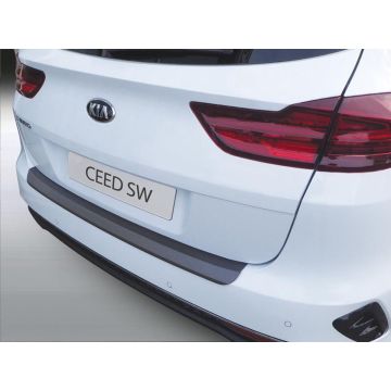 RGM ABS Achterbumper beschermlijst passend voor Kia Cee'd (CD) SW 2018- Zwart