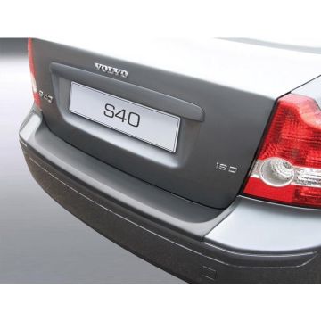 RGM ABS Achterbumper beschermlijst passend voor Volvo S40 2004-2007 Zwart