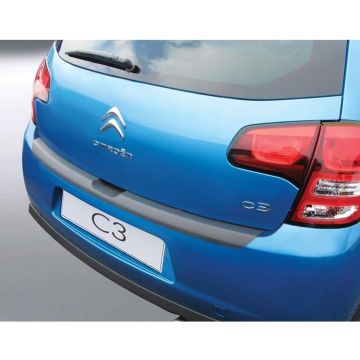 RGM ABS Achterbumper beschermlijst passend voor Citroën C3 2010- Zwart