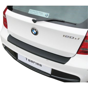 RGM ABS Achterbumper beschermlijst passend voor BMW 1-Serie E87 3/5 deurs M-Bumper 2004-2011 Zwart