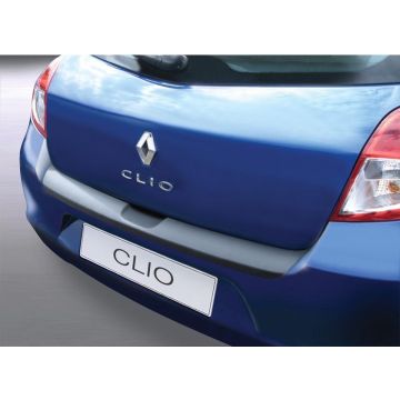 RGM ABS Achterbumper beschermlijst passend voor Renault Clio III HB 3/5 deurs 2009-2012 Zwart