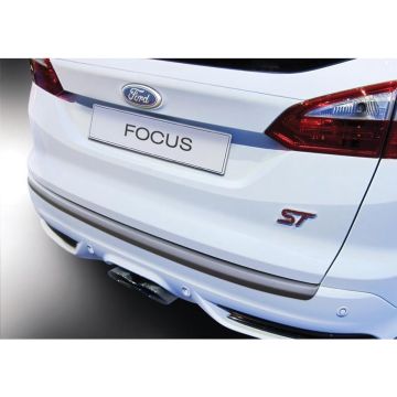 RGM ABS Achterbumper beschermlijst passend voor Ford Focus Estate/Combi 2012- Zwart