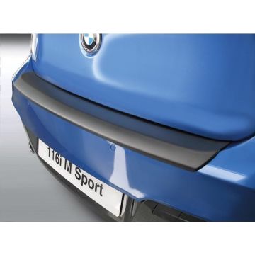 RGM ABS Achterbumper beschermlijst passend voor BMW 1-Serie F20/F21 3/5 deurs 'M-Sport' 2011-2015 Zwart