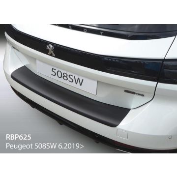 RGM ABS Achterbumper beschermlijst passend voor Peugeot 508 SW II 2019- Zwart