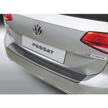 RGM ABS Achterbumper beschermlijst passend voor Volkswagen Passat 3G Variant 2014- Zwart