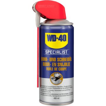WD-40 Specialist® Boor- &amp; Snijolie - 400ml - Smeerolie - Smeermiddel - Verlengt levensduur van boor- en snijgereedschap