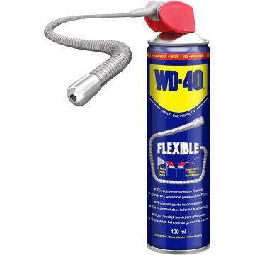 WD-40® Flexible® Multi-Use Product - 400ml - Multispray - Smeermiddel, Vuilverwijderaar, en Anti-Corrosie