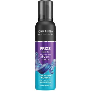 4x John Frieda Frizz-Ease Dream Curls Reviver Mousse 200 ml