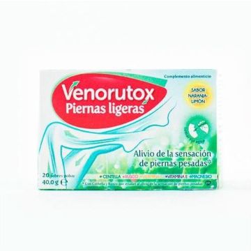 Venorutox Light Legs Orange-lemon Flavour 20 Sachets