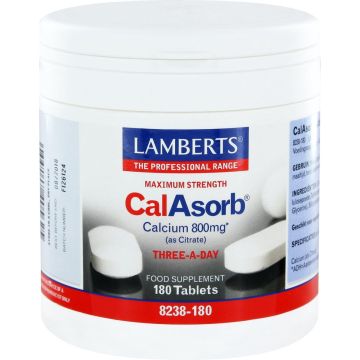 Lamberts CalAsorb - 180 tabletten - Mineralen - Voedingssupplement