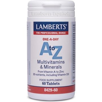Lamberts One-a-Day A-Z Multi - 60 tabletten - Multivitaminen - Voedingssupplement