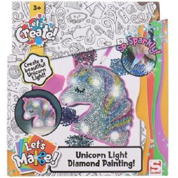 Sambro - Diamond Painting - Unicorn Light