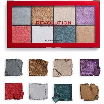 Makeup Revolution Posessed Glitter Oogschaduw Palette