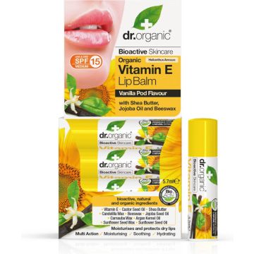 Dr. Organic Vitamine E Lipbalsem 5.7 ml