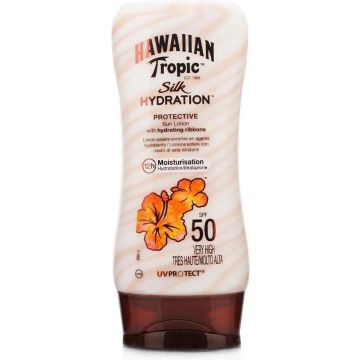 Hawaiian Tropic SPF50 zonnebrandlotion Lichaam 180 ml
