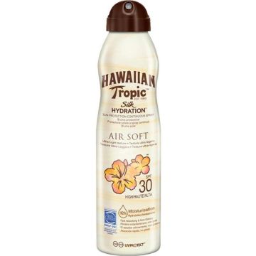 Hawaiian Tropic Silk Hydration Air Soft Sunscreen Mist Spf30 177ml